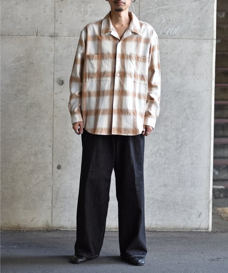 superNova. Ombre Check Flannel Shirt