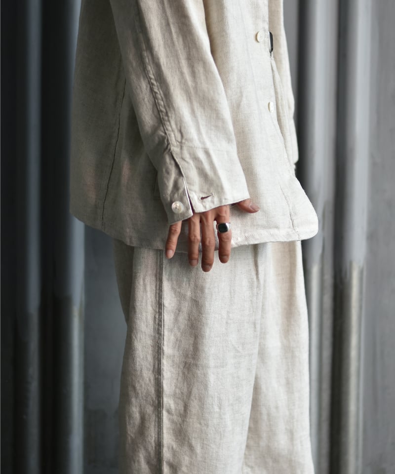 yose LINEN WORK JACKET | 45do｜refomed・Gorsch・Wi