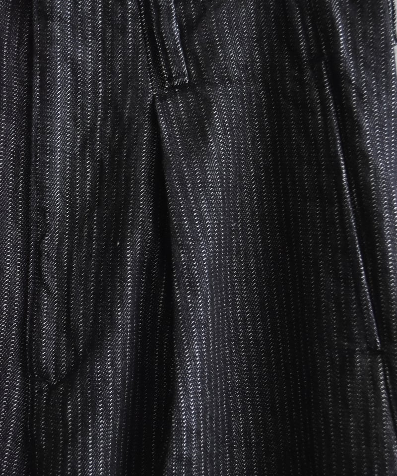LAST1】saby TUCK BAGGY TYPE 3 - Stripe Jacquard