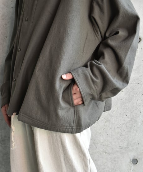 yose Drawstring Shirt -deadstock fabric- 【I】