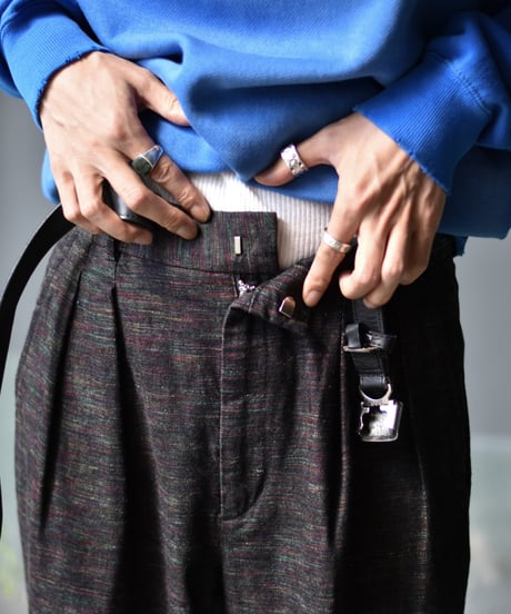 TUITACI INLAY DENIM TROUSER “Morenci”