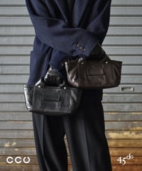 "Exclusive" CCU TOTE BAG-COW SKIN