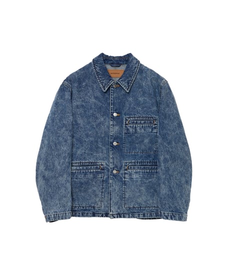 【LAST1】MATSUFUJI  Chemical wash Denim Jacket