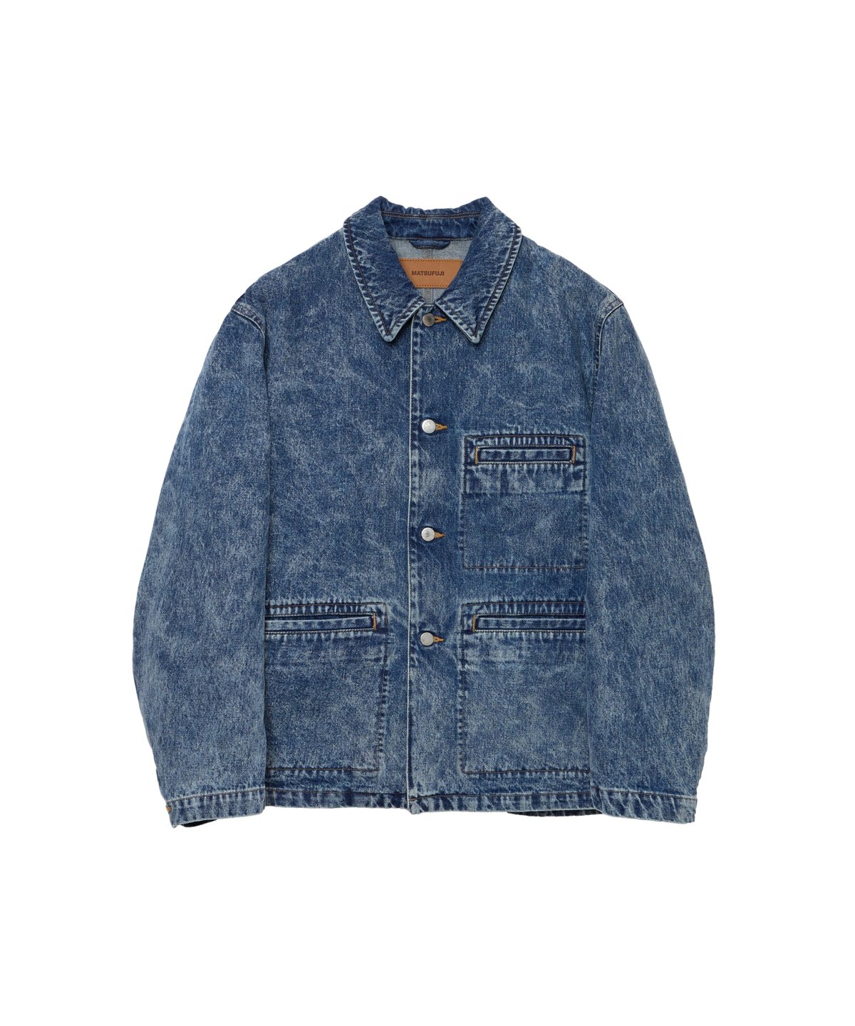 MATSUFUJI 22SS デニムジャケット MATSUFUJI Chemical wash Denim Jacket | 45do｜re