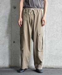 【LAST1】O project CARGO TROUSERS/SUNDRYED COTTON SATIN