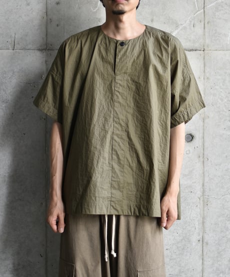 【LAST1】O project WOVEN T-SHIRT / COATED TYPEWRITER