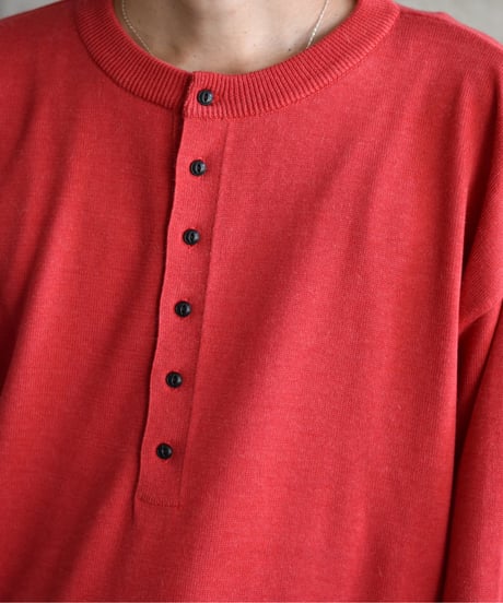 "Exclusive"ANDER HENLY NECK KNIT