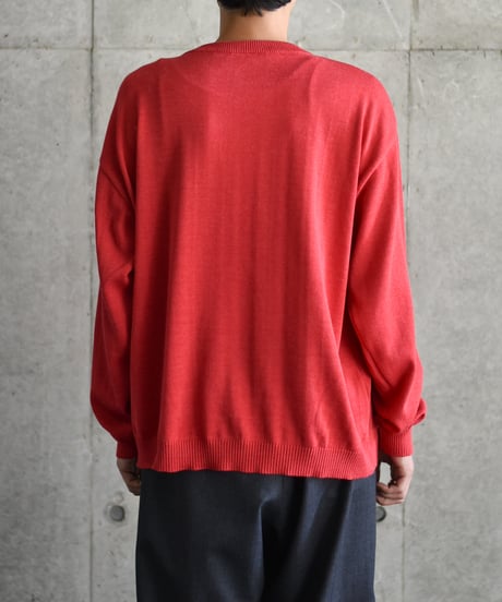 "Exclusive"ANDER HENLY NECK KNIT