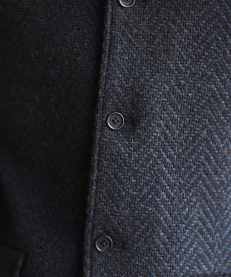 【LAST1】Gorsch the merry coachman Dynamic Herringbone Wool Blouson