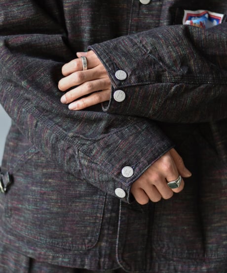 TUITACI INLAY DENIM ENGINEER JACKET "Royston"