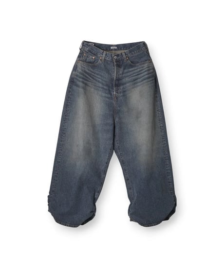 refomed FRESH MAN DENIM WIDE PANTS by EDWIN "USED"