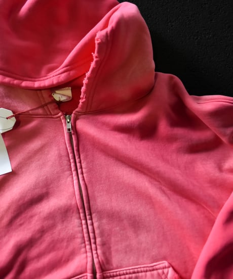 【LAST1】MOOJI MOOJI OVERSIZE ZIP UP HOODIE AGED