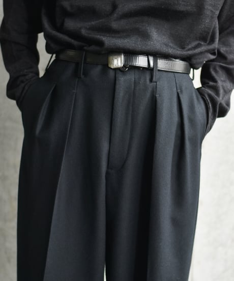 【LAST1】Gorsch the merry coachman Flannel Wool Two Track Trousers