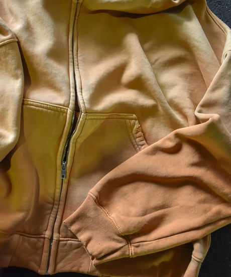 【LAST1】MOOJI MOOJI OVERSIZE ZIP UP HOODIE AGED