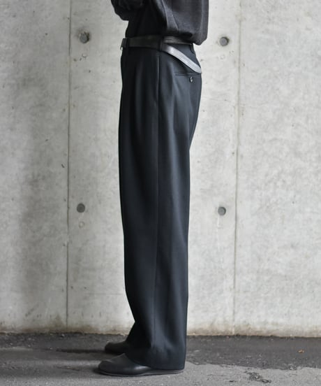 【LAST1】Gorsch the merry coachman Flannel Wool Two Track Trousers