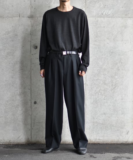 【LAST1】Gorsch the merry coachman Flannel Wool Two Track Trousers