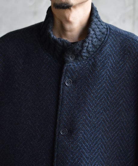 【LAST1】Gorsch the merry coachman Dynamic Herringbone Wool Blouson
