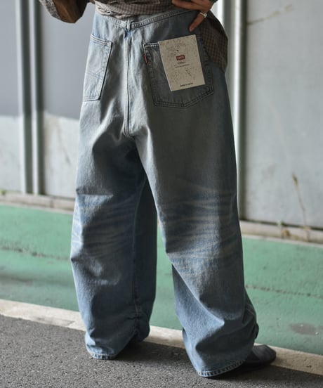 refomed FRESH MAN DENIM WIDE PANTS by EDWIN "USED"