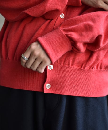 "Exclusive" ANDER  KNIT SHIRT CARDIGAN