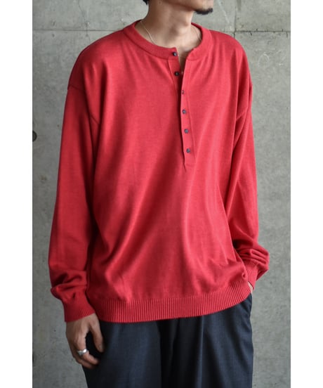 "Exclusive"ANDER HENLY NECK KNIT