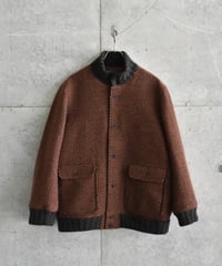 Gorsch the merry coachman Dynamic Herringbone Wool Blouson