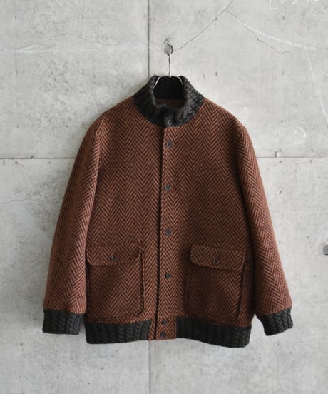 【LAST1】Gorsch the merry coachman Dynamic Herringbone Wool Blouson