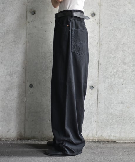 refomed FRESH MAN DENIM WIDE PANTS by EDWIN "OW"