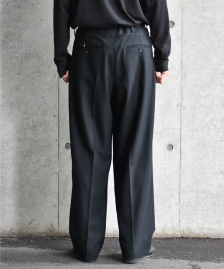【LAST1】Gorsch the merry coachman Flannel Wool Two Track Trousers