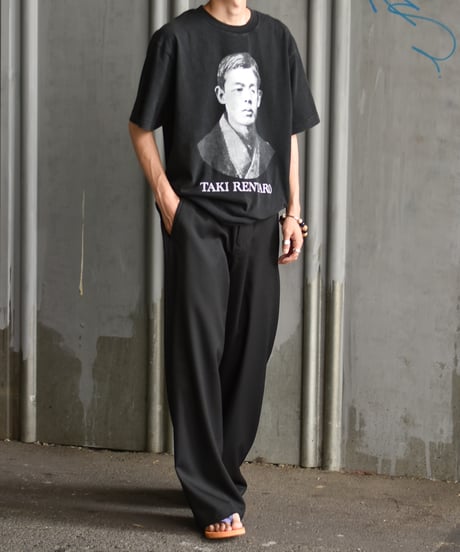 【LAST1】nakedgauge  WOOL GABARDINE ASHLEY SLACKS