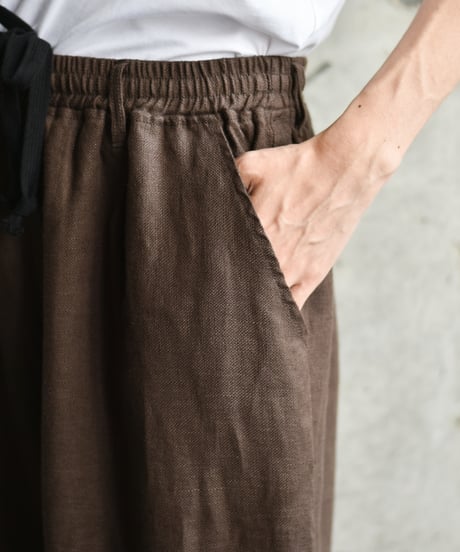 yose LINEN EASY PANTS