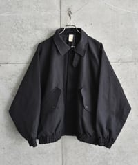 【LAST1】O project  BOMBER JACKET/WOOL HEMP GABARDINE