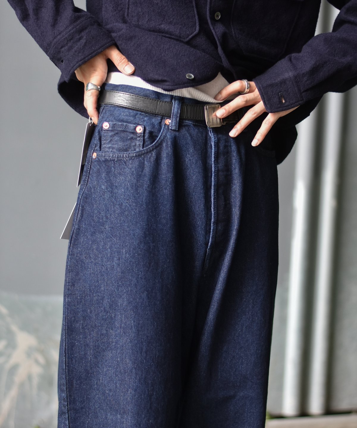 refomed FRESH MAN DENIM WIDE PANTS by EDWIN 