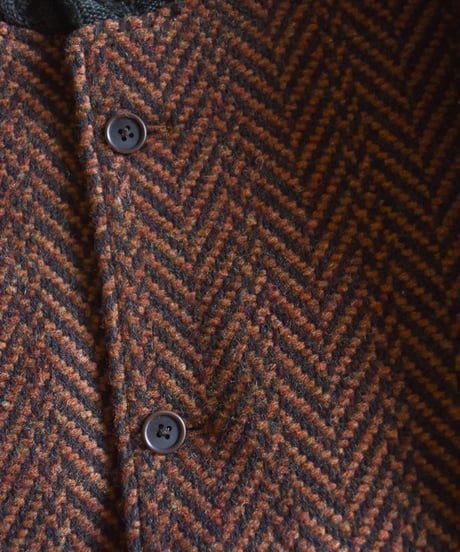 【LAST1】Gorsch the merry coachman Dynamic Herringbone Wool Blouson