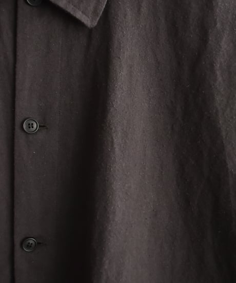 【LAST1】O project  WIDE FIT SHIRT/SILK NEP CLOTH