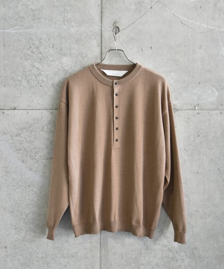"Exclusive"ANDER HENLY NECK KNIT