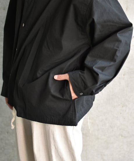 yose Drawstring Shirt -deadstock fabric- 【M】