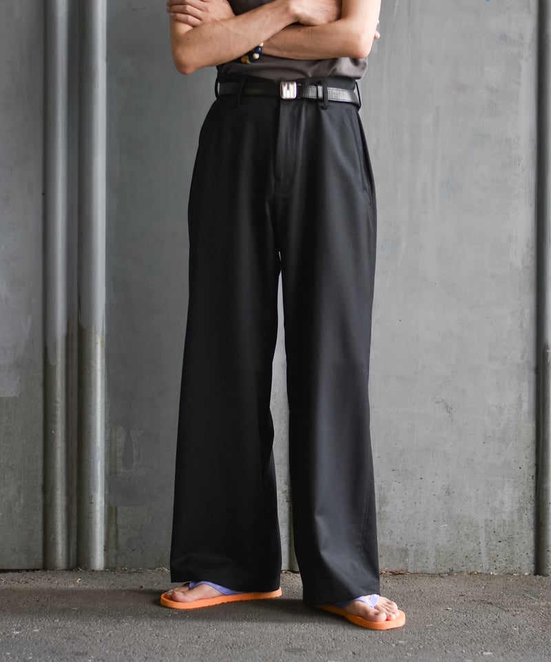 nakedgauge WOOL GABARDINE ASHLEY SLACKS | 45do