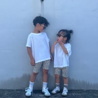 【即納】leopard biker shorts