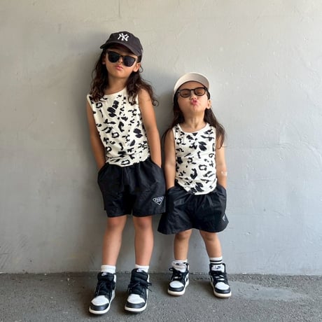 【即納】leopard tanktop（送料込）