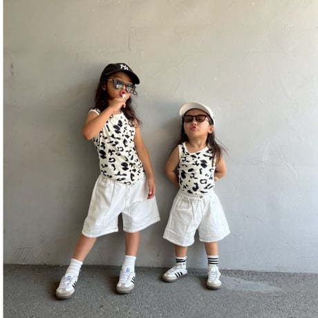 【即納】leopard tanktop（送料込）