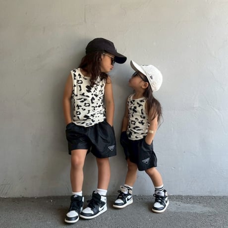 【即納】leopard tanktop（送料込）