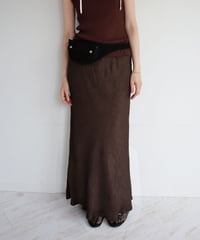 EASY SILKY CRINKLE SKIRT