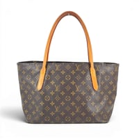 LOUIS VUITTON ラスパイユPM モノグラムキャンバス ブラウン ショルダーバッグ M40608