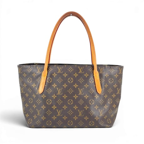 LOUIS VUITTON ラスパイユPM モノグラムキャンバス ブラウン ショルダーバッグ M40608