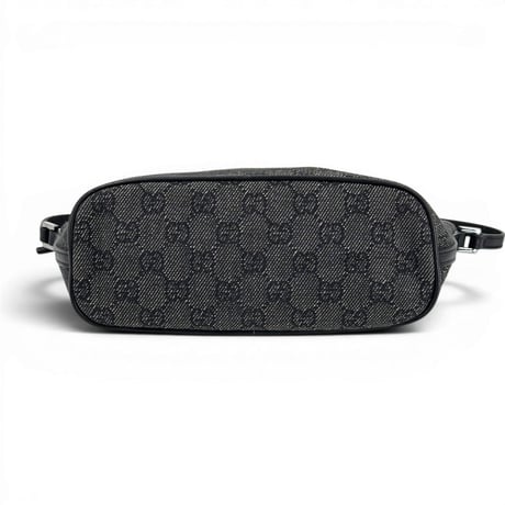 GUCCI ポシェット アクセサリーポーチ GGキャンバス グレー 07108 2123