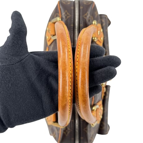 LOUIS VUITTON マンハッタンGM モノグラムキャンバス ブラウン ハンドバッグ M40025