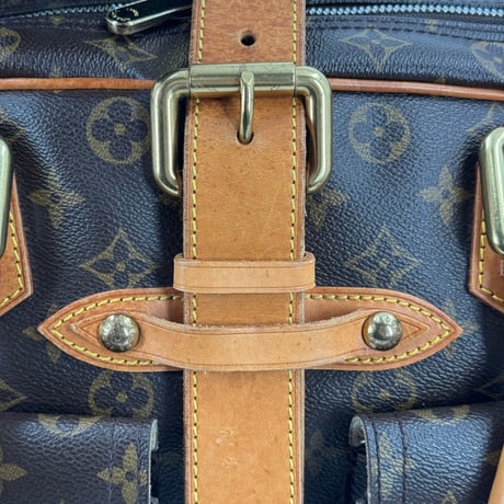 LOUIS VUITTON マンハッタンGM モノグラムキャンバス ブラウン ハンドバッグ M40025