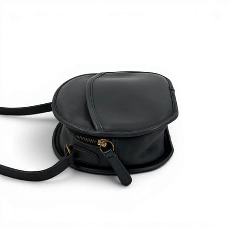 COACH カンタベリー レザー ブラック サークル ショルダーバッグ 343