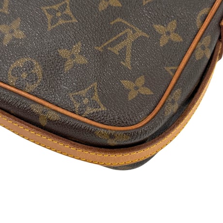 LOUIS VUITTON サンジェルマン23 モノグラムキャンバス ブラウン フラップ ショルダーバッグ M51210