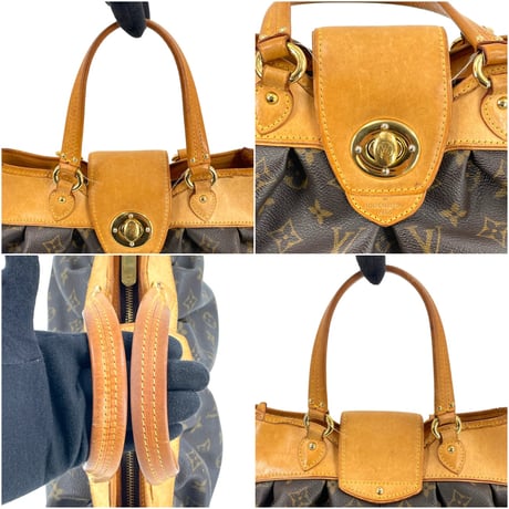 LOUIS VUITTON ボティPM モノグラムキャンバス ブラウン ハンドバッグ M45715